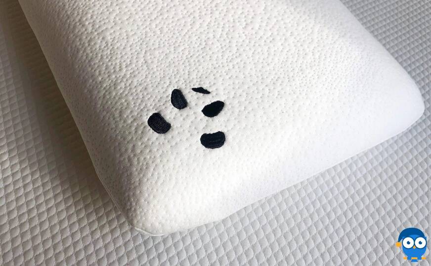 Panda Kids pillow logo